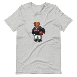 Open image in slideshow, Peace Bear Short-Sleeve Unisex T-Shirt

