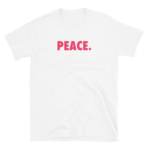 Open image in slideshow, Team Peace Short-Sleeve Unisex T-Shirt - Pink
